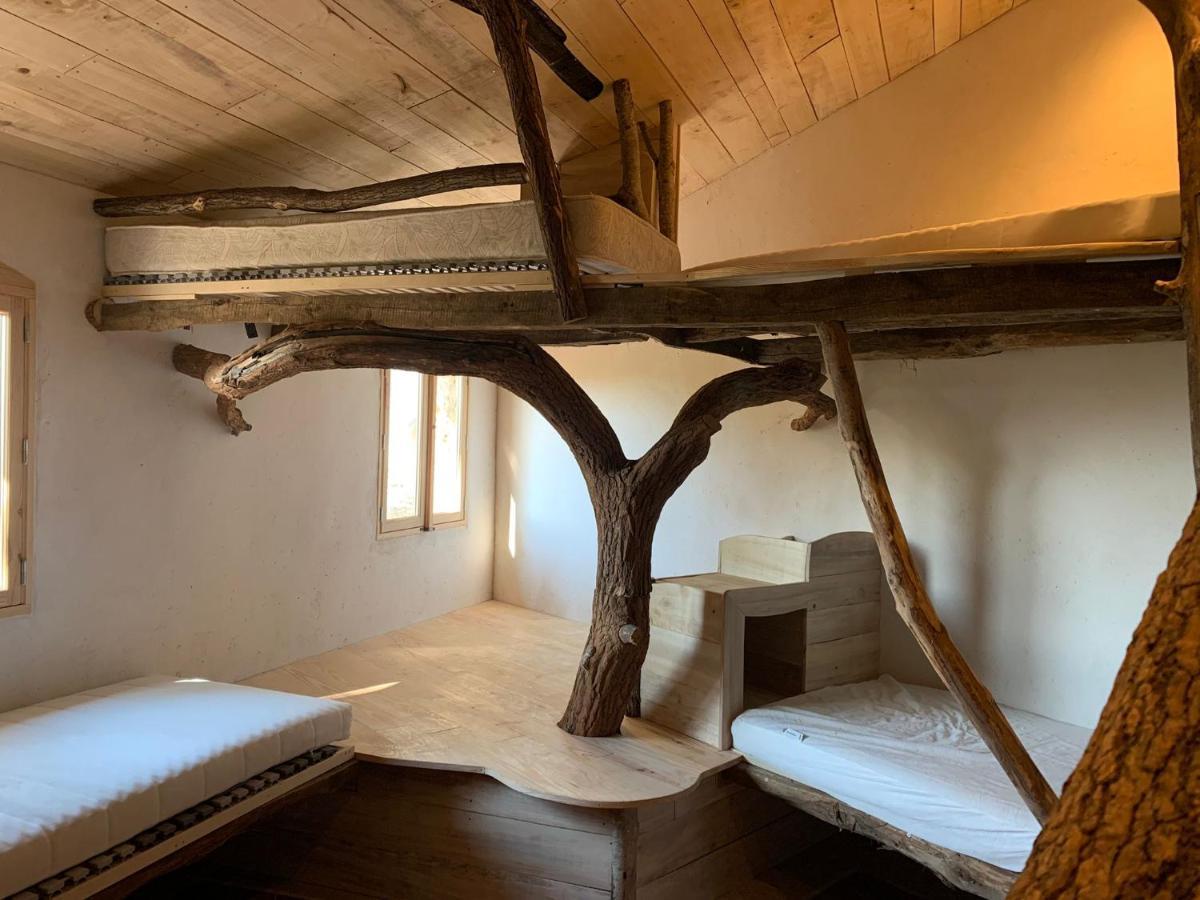 Gite Les Cabanes De Fallot Pour 15 Personnes - Piscine Naturelle L'isle-Bouzon Экстерьер фото